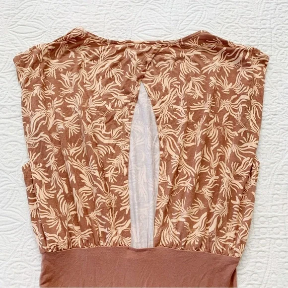 Free People Weekend Bodysuit, Latte‎ - Picture 2 of 6